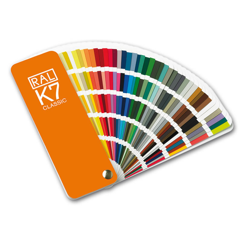 Paleta de cores RAL K7